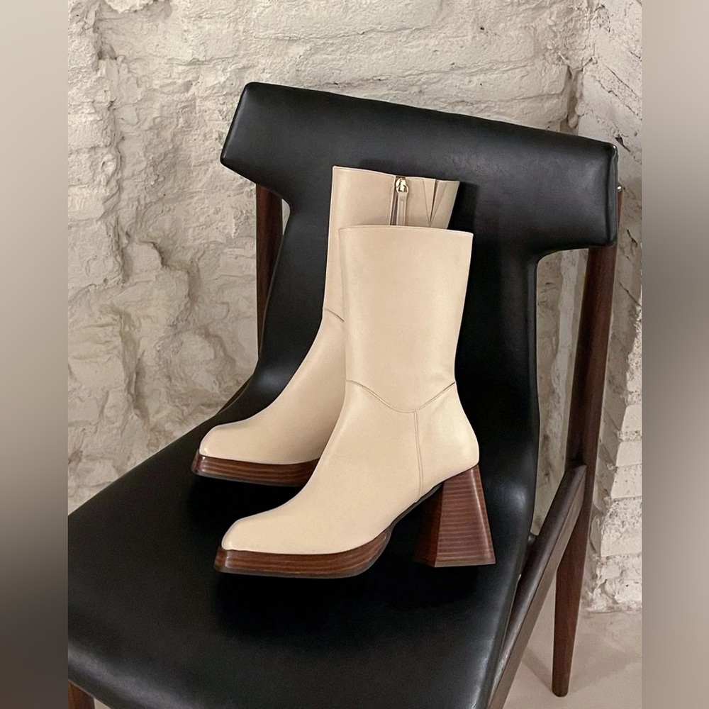 Feners Le Retro Cream Boots